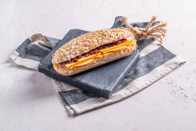 Gourmet Smoked Circassian Turkey Sandwich